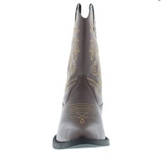US SIZE: 6 M Deer Stags Little & Big Unisex Ranch Block Heel Cowboy Boots