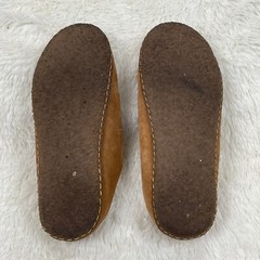 Sorel Slipper Lanner Ridge II Shoes Youth Girls Boys Size 6 Suede Camel Brown