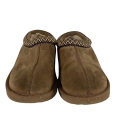 UGG Tasman Suede Slippers Chestnut Brown Kids Size 13 1019066K