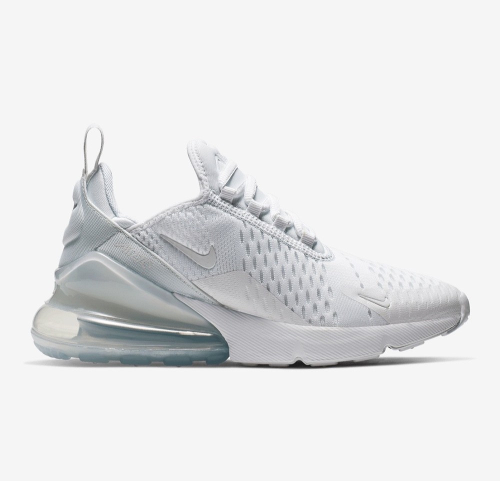 Nike Air Max 270 triple white color 943345-103 NWB