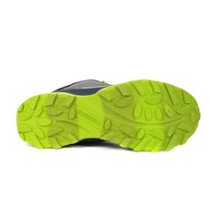 Merrell Big Kids Moab Speed Mid Navy/Grey/Lime Shoes MK265212