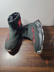 Champion Water Resistent Rally Drizzle Black White Red YOUTH US Size 7Y Slip-on