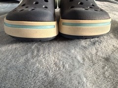 Crocs Crocband II Water Clogs Kids Children Infant Size 8-9 Navy Blue Shoes