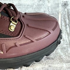 New No Box Timberland Converge Shell Toe Boot Burgundy Nubuck Youth Size 1.0
