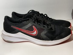 Nike Downshifter 11 black & red running shoes CZ3949-005 youth 7 / women’s 8.5
