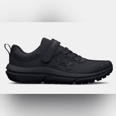 Under Armour Charged Assert 10 Kids Running Shoes Black 3026183-002 Size 3Y