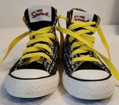 CONVERSE Chuck Taylor All Star Junior Size 11 Bart Simpson Groening 2013 Rare