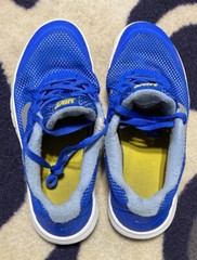 NIKE FLEX EXPERIENCE 4 GYM RUNNING SHOES 749807 401 Blue White GS 5.5Y WOMEN 7