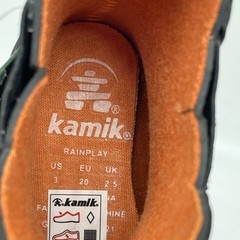 Kamik Rainplay Nite Rays Reflective Rubber Children Toddler Boots NIB Size 3 SEE