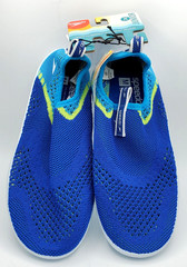 Speedo Junior Surf Strider Water Shoes – Blue/Lime – S, M, L