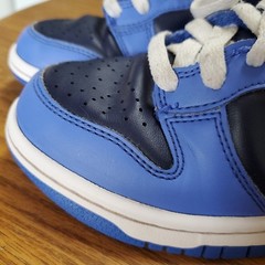 Nike High Dunk Obsidian, Sz.4 Youth, Leather, DB2179-400, 11/21-12/21