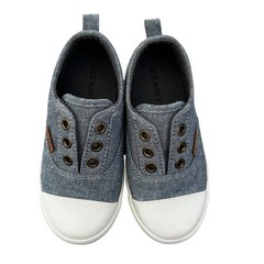 Old Navy | Blue Chambray Slip On Tennis Shoes Unisex 7
