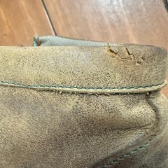 Size 2M Twisted X Boot Brown Moccasi Chukka Leather Casual no Tie down Straps