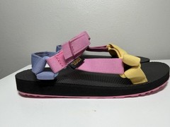 Teva Original Universal Multicolor Hook & Loop Sandals 1116656C Youth Size 5