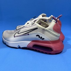 New Youth Size 7Y White Pink Silver Nike Air Max 2090 (GS) Running Shoes