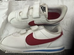 Nike Cortez Basic SL Kids Child size 1.5 Super Great Condition.