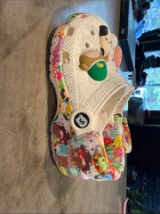 CROCS Squishmallows Kids White Clog Sandals with Cute Characters