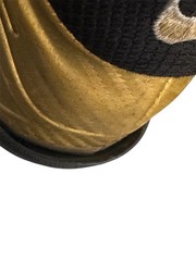 Nike Foamposite Little Posite Pro 644792-701 Size 5.5Y Gold Black
