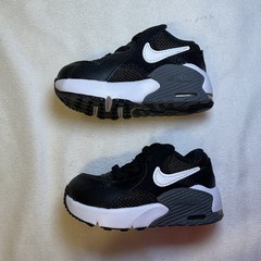 TD Nike Air Max Excee Black White Dark Grey CD6893-001 NEW Kids Toddler Size 4c