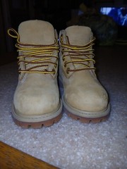 TIMBERLAND Camel Waterproof (wheat nubuck) Kids Size 9