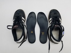 Adidas Samba Classic Junior Kid’s Size 3.5 Soccer Shoes Black *See description