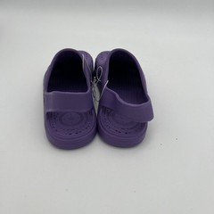 Purple Kids Slip-On Clogs With Adjustable Strap & Ventilation Holes US 2-3