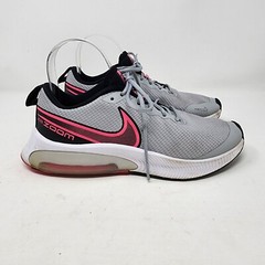 Nike Air Zoom Arcadia Big Kids Running Shoe Size 5Y Gray Pink Sneakers