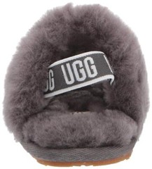 UGG Kids‘ Fluff Yeah Slide Slipper Toddler (1-4 Years) 9 Toddler Charcoal EU 26
