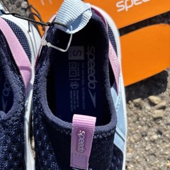 Speedo Junior Surfwalker Water Shoes NWT Navy size L 4 5/crossover womens size 6