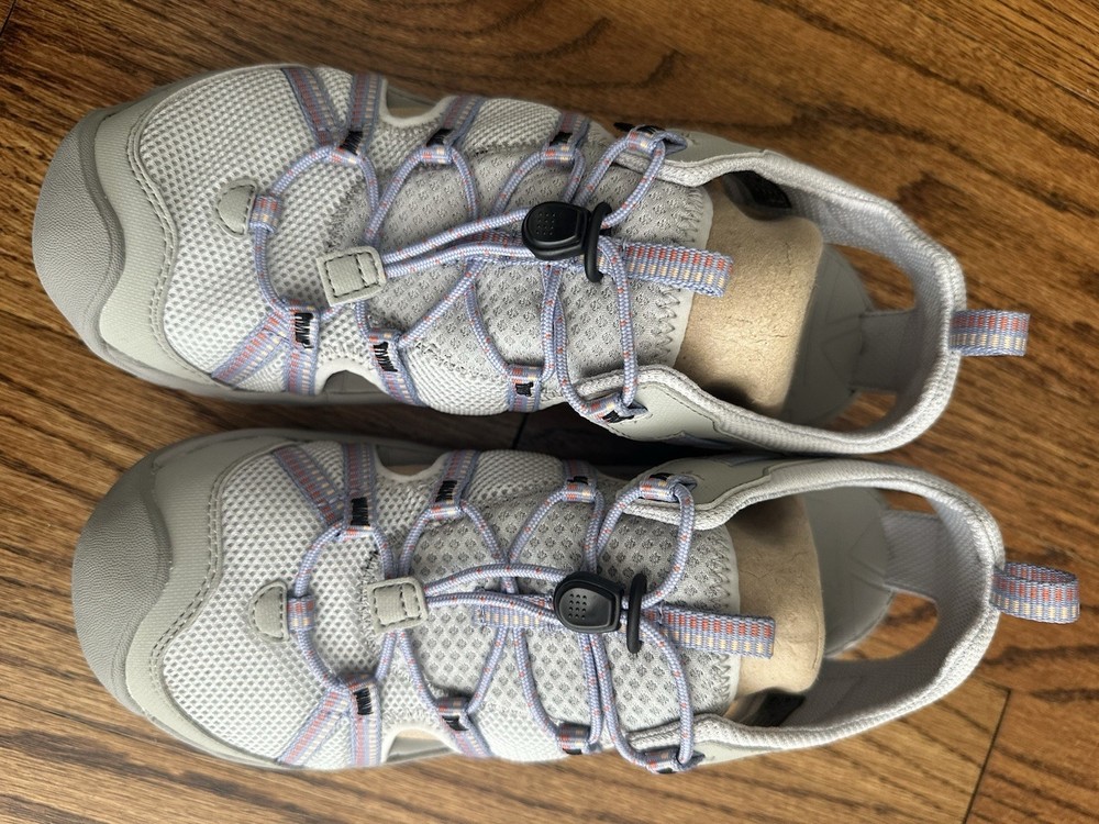 Teva Manatee Sandals Youth Sz 6 Mesh Blue Enclosed Toe Hiking Unisex Water Shoes