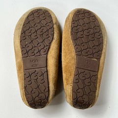 UGG Dakota Slip On Shearling Moccasin Chestnut Slippers Unisex Big Kids Size 3