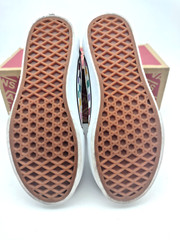 VANS Kid’s WARD Party Check/Multi SKATEBOARDING Shoes Sneakers- Sz 3/34