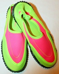 Airwalk Kids‘ Watersock Water Sock Shoes Green/Pink or Black/Gray or Pink