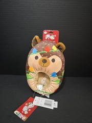 Squishmallows Christmas Hedgehog Slippers Kids Size 11/12 NEW WITH TAGS!