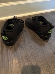 Heelys Pro 20 Minecraft Black Skate Shoes With Wheels Youth 5 Worn Once