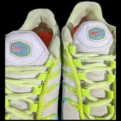 Nike AirMax Plus Spring Colors Blue Volt Orange Sz 4Y Unisex Kids CJ9930-400