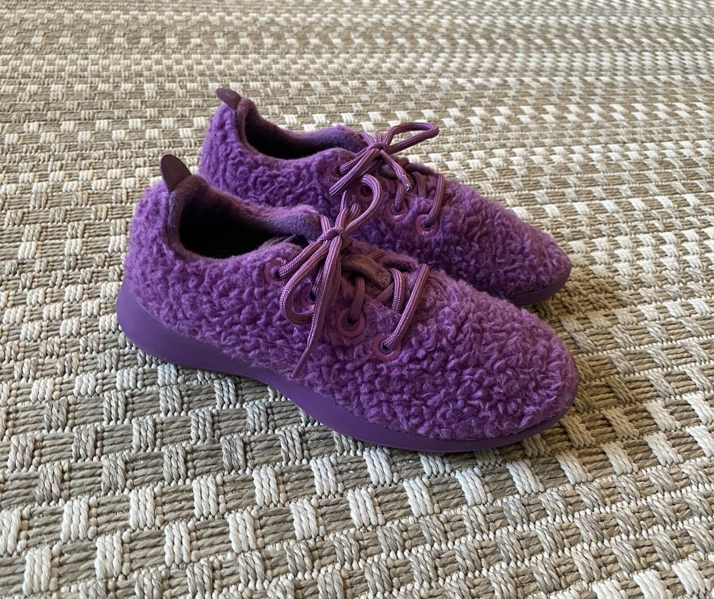 ALLBIRDS SBR Smallbirds Wool Runner Fluffy Fuzzy Wool Kids Sneakers – Y1 Youth 1