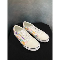 Vans Ward Low Top Sneaker Multi Floral Canvas Kids Shoes