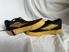 VANS Harry Potter Old Skool Kids Low Top Lace-Up Sneaker Black/Gold US 12
