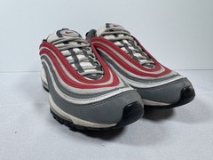 Nike Air Max 97 GS White Red Reflective Silver 921522-017 Size 7Y