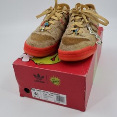 Adidas Forum Low Max Grinch Kids Size 6.5 Includes Extra Laces The Grinch