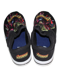 Marvel Avengers Infinity War Kids‘ Black Slip-on Sneakers #175437 2M