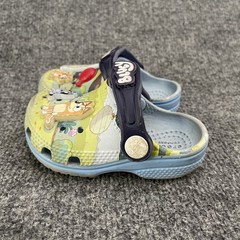 Disney Bluey Crocs Original Classic Clogs Kids Unisex Sz 5 Red Balloon