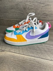 Nike Court Borough Low Recraft GS FQ8373-902 Unisex Kids 6Y Running Shoes Multi