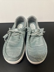 Hey Dude Wendy Sport Men’s Women’s Shoes Light Blue Size W7 / EU 38