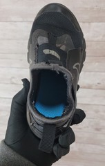 Little Kid Nike Sneakers 11C Flex Runner 2 Black DJ6040 Color Insoles Left Right