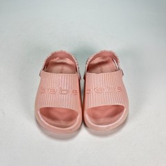 Bebe Blush Pink Lightweight Slingback Straps Slip On Slide Sandals Kids Size 7