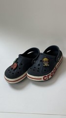 Crocs Kids Clogs Navy Blue Red Paw Patrol Charms Size C9 Toddler Slip On
