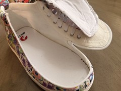 BILLY Classic DIR HIGH II Kids 7XW Multi-color Sneakers EUC BK23153-199-XW