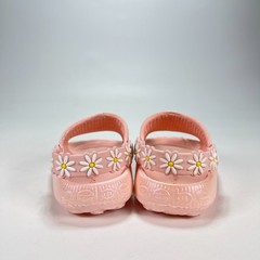 Bebe Blush Pink Lightweight Slingback Straps Slip On Slide Sandals Kids Size 7